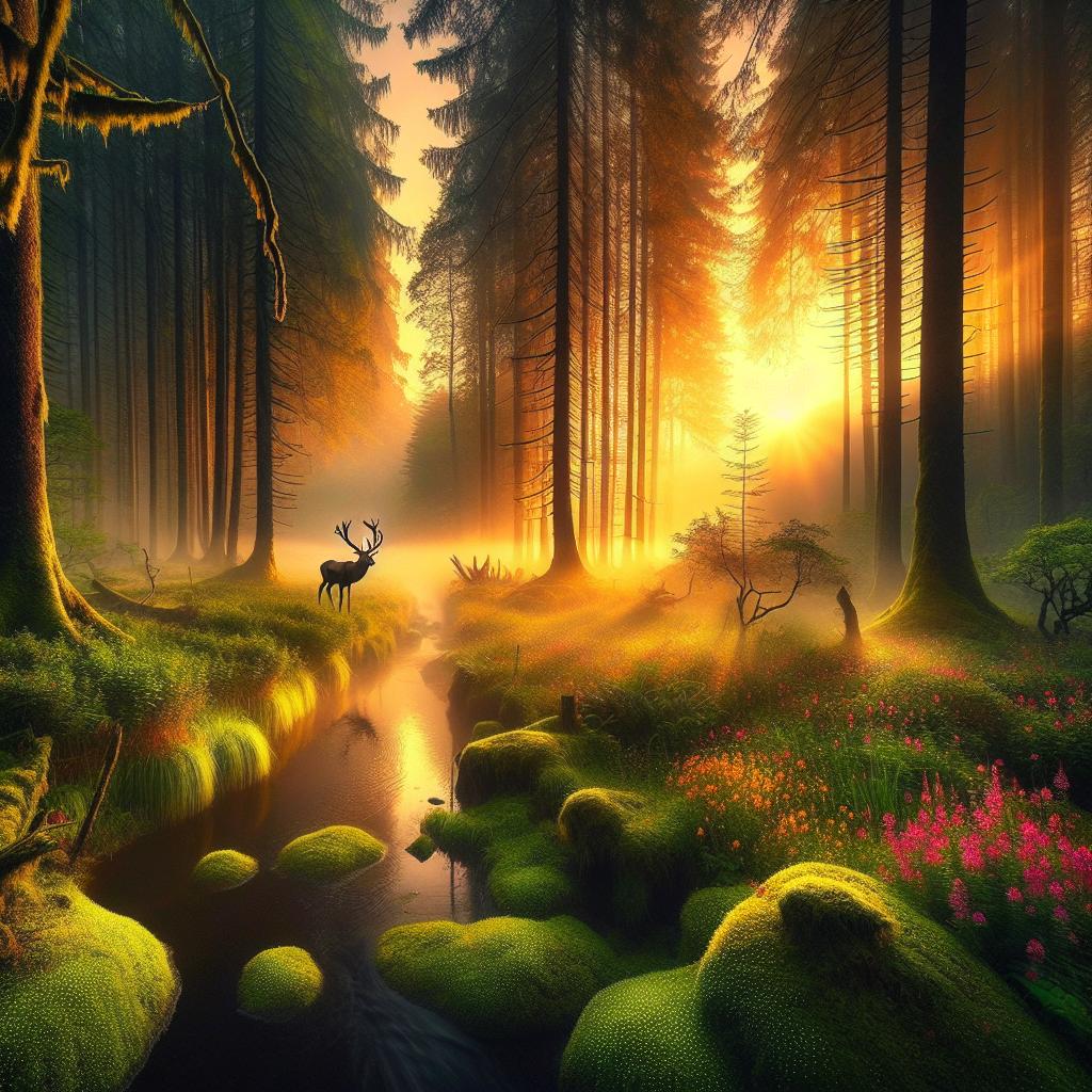 Misty Dawn Awakening