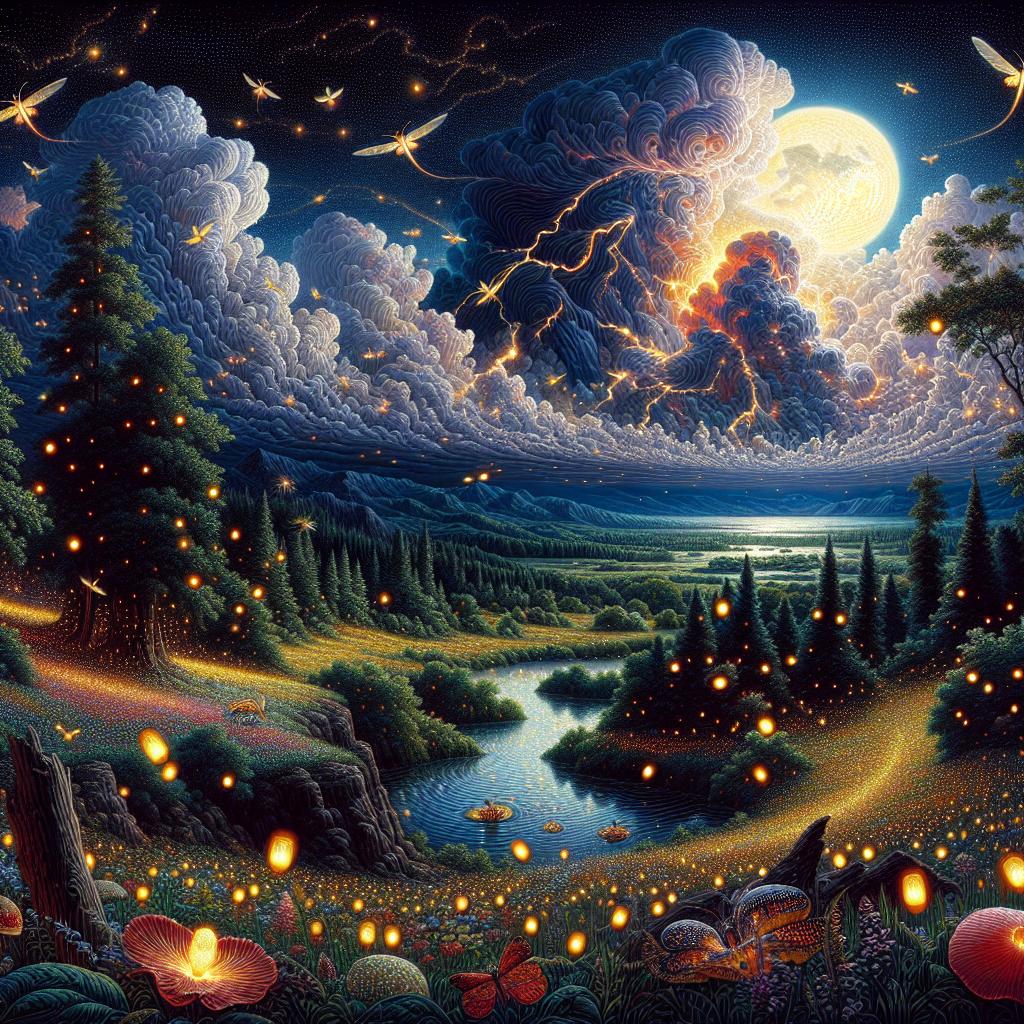 Energized Nightscape Symphony