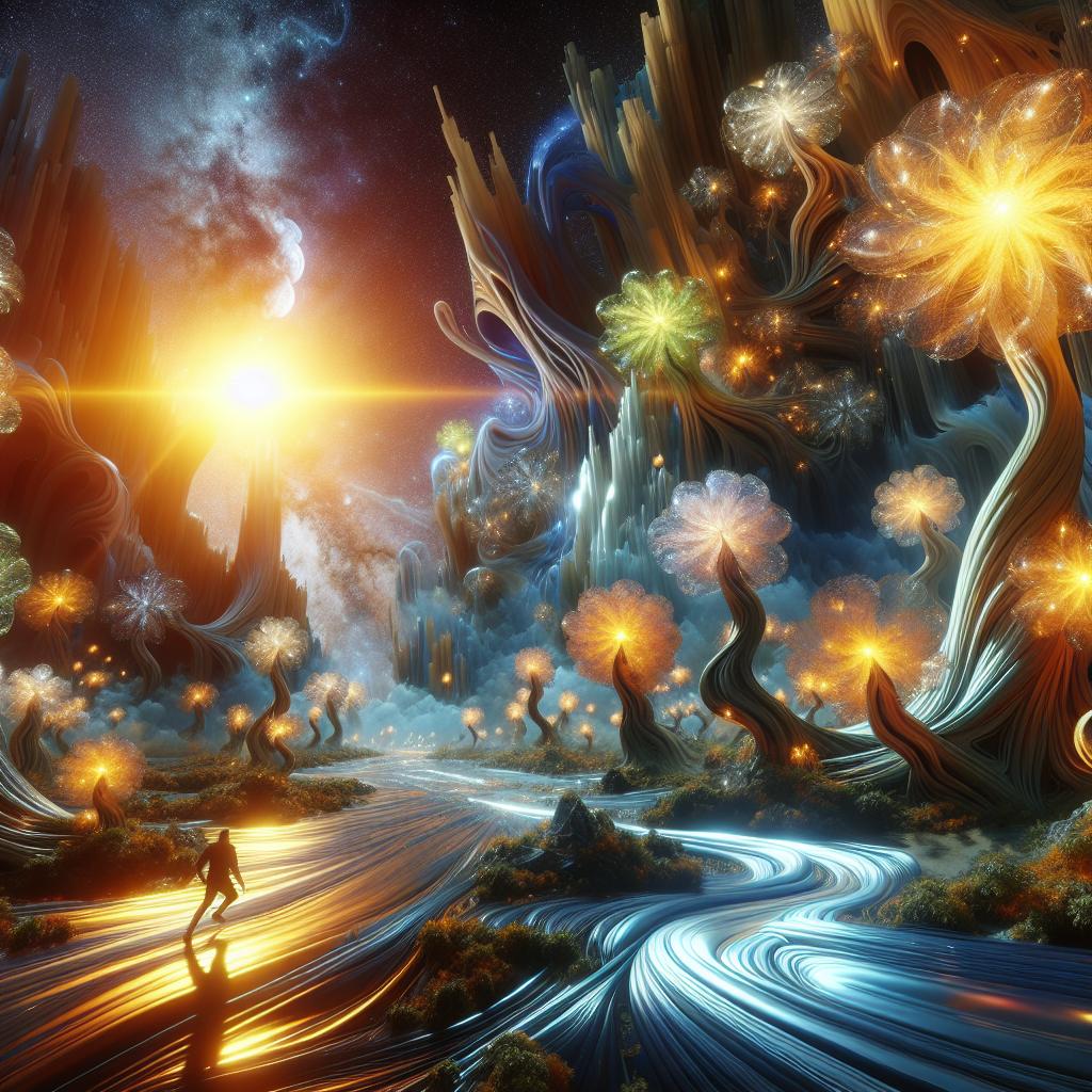 A Tense Nightscape Dream