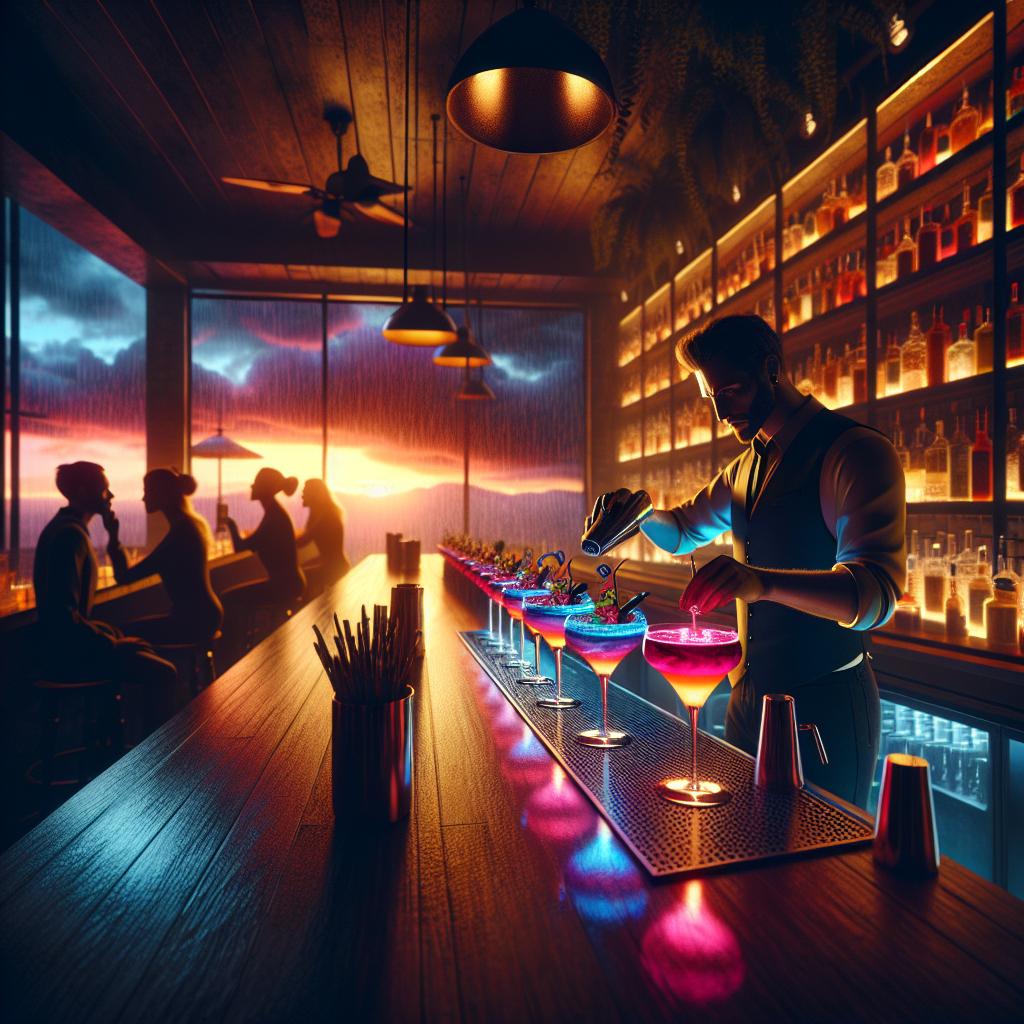 Twilight Tension at the Bar