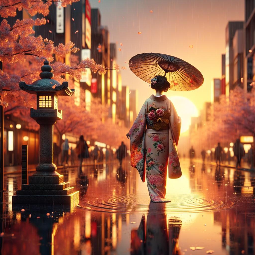 Golden Rain Serenity