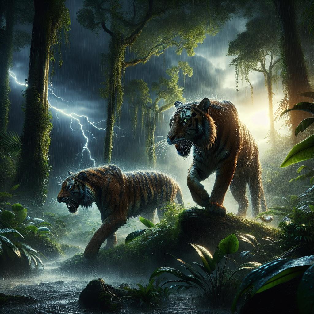 Stormy Dawn Safari